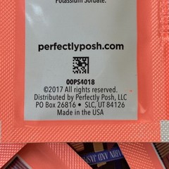 Lot 14 Perfectly Posh Big Fat Yummy Hand Creme That&rsquo;s so Cosmo .15 Sample Packet
