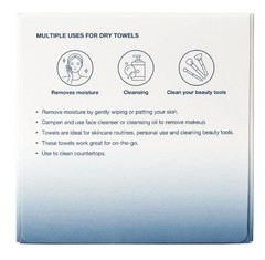 Kirkland Signature Daily Dry Facial Towels, 200-Count � Extra Soft Disposable