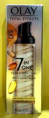 Olay Total Effects 7 In One Tone Correcting CC Cream SPF15 Light To Medium 08/26