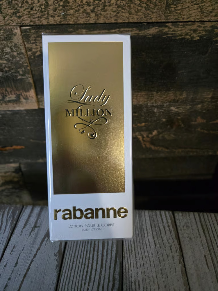 Lady Million 6.8 oz Sensual Body Lotion by Paco Rabanne New In sealed Box
