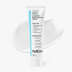 NIDA Collagen & Niacinamide Cream,Moisturizer for Wrinkles & Dark Spots, 100ml