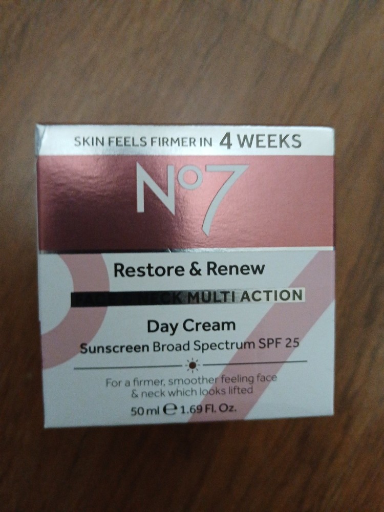 No7 Restore & Renew Day Cream SPF30 1.69 oz