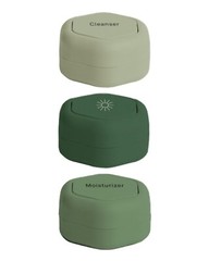 TSA-Compliant Magnetic Travel Skincare Containers – Essentials in 3 Capsules