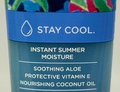 3 BATH & BODY WORKS MOONLIGHT PATH AQUA COOL ALOE LOTION CREAM HAND 5.6 OZ