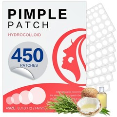 Hydrocolloid Acne Patches for Face, Pimple Patches, Zit Covers, Acne Skin