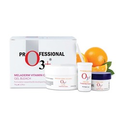 O3+ Meladerm Vitamin C Gel Bleach for Skin Whitening and Hair Lightening (96g)