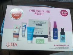 Ulta Beauty The Routine Reset 8 Pc Sampler Kit BeautyBio Benefit CeraVe NIB $100