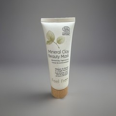 NEW sealed Feel Free Mineral Clay Beauty Mask 2.53 oz
