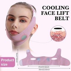 Adjustable Chin Strap Jawline Shaper & Exerciser Reusable V-Line Face Mask USA