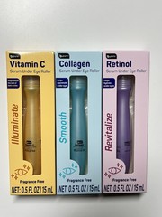 BPure Eye Serum Roller 3pc Set Vitamin C Collagen Retinol