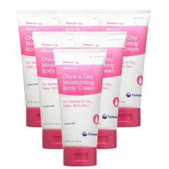 Sween 24 Once A Day Moisturizing Body Cream 5oz Long-Lasting Hydration 6 Pack