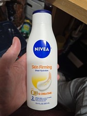 NIVEA Skin Firming Sheer Hydration Body Lotion with Q10 & Creatine 8.4 Fl oz New