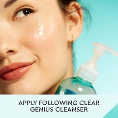 Bliss Clear Genius Clarifying Toner + Serum – 4.3 Fl Oz – Purifies Pores, Tones,