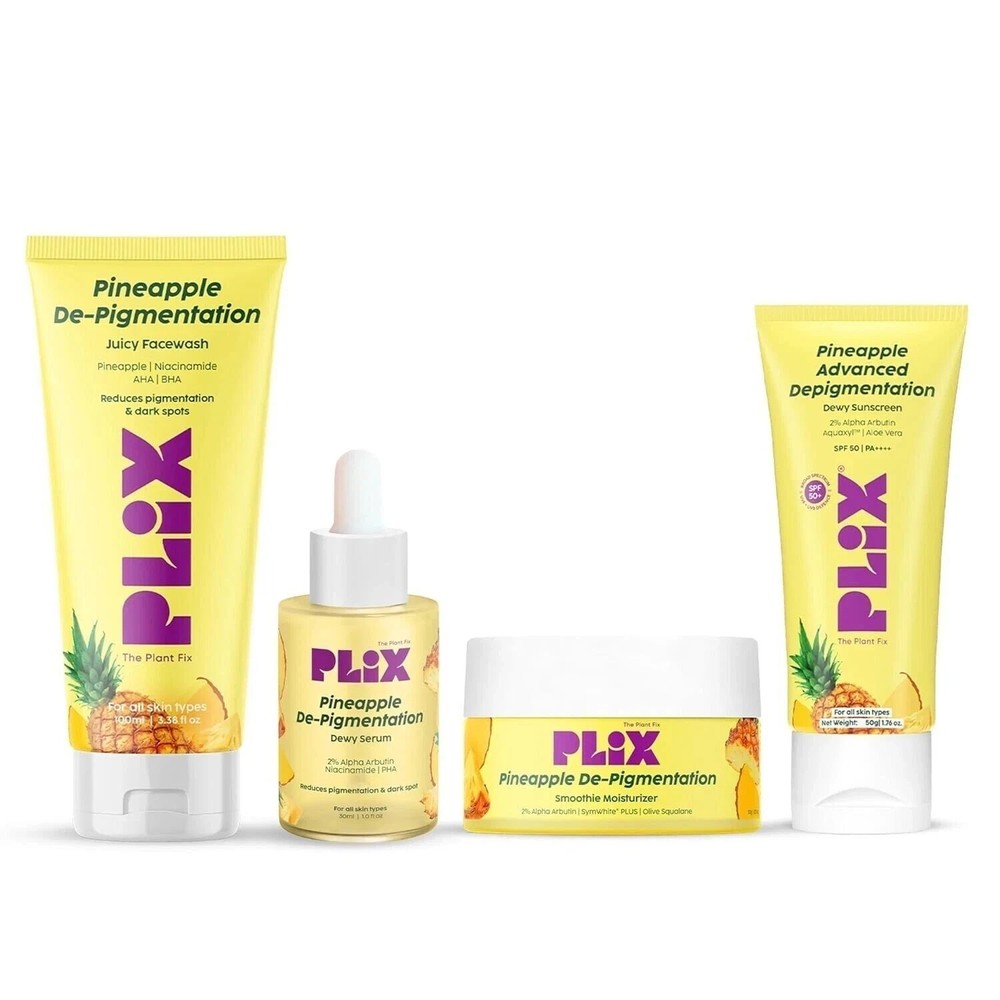 PLIX – THE PLANT FIX Pineapple Depigmentation Regime Kit Bright & Even Skin