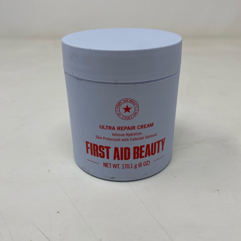 First Aid Beauty Ultra Repair Cream 6oz Blue Jar Moisturizer