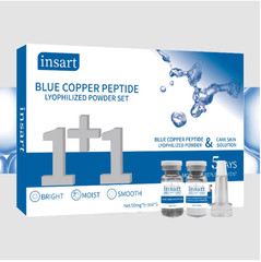 Blue Copper Peptide Serum Set – Anti Wrinkle, lift, Firm & Brightening 5+5 set