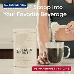 Sports Research Collagen Peptides – Hydrolyzed Type 1 & 3 Collagen Powder Protei