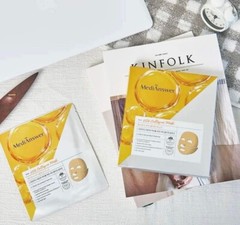 MediAnswer Vita Collagen Mask 37g x 5 Pcs Moisturizing K-Beauty