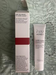 Hey Honey Come Clean Propolis & Minerals Facial Scrub Full Size 2.2 fl oz!