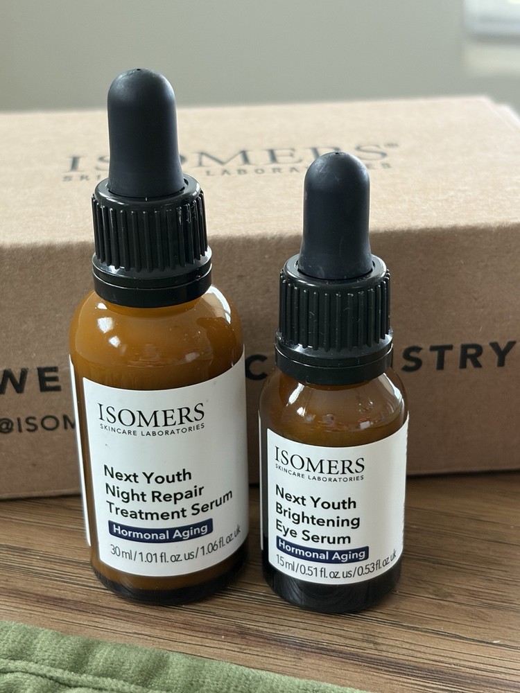Isomers Skincare Next Youth Face and Eye 2-piece Set New Sealed