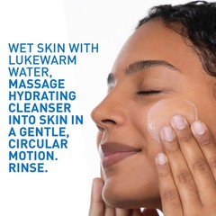 CeraVe Hydrating Facial Cleanser 236ml for Normal to Dry Skin Fragrance Free