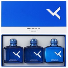 VACCI Homme Energy Skin Care Set (2 Toner + 1 Emulsion) 3-items For Men Set NEW