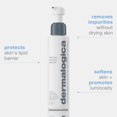 Dermalogica Intensive Moisture Hydrating Cream Facial Cleanser Dry Skin 5.1 oz