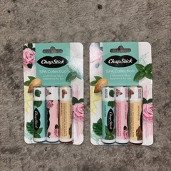 Lot of 2 Chapstick SPA Collection Almond Oil Rose Water Mint tea NEW FLAVORS!!