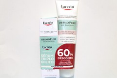 Eucerin DermoPure Oil Control Triple Effect Serum 40ml+Cleansing Gel 150ml