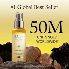 D&rsquo;ALBA PIEDMONT Italian White Truffle First Spray Serum 100mL 3.38 fl oz Sealed