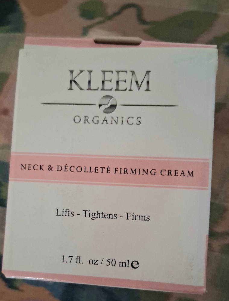 Kleem Organics Neck & Décolleté Firming Cream, 1.7 fl oz (50 ml)