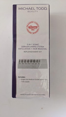 Michael Todd Beauty 2-in-1 Sonic Dermaplaning REPLENISHMENT KIT 7 Weeks Refill