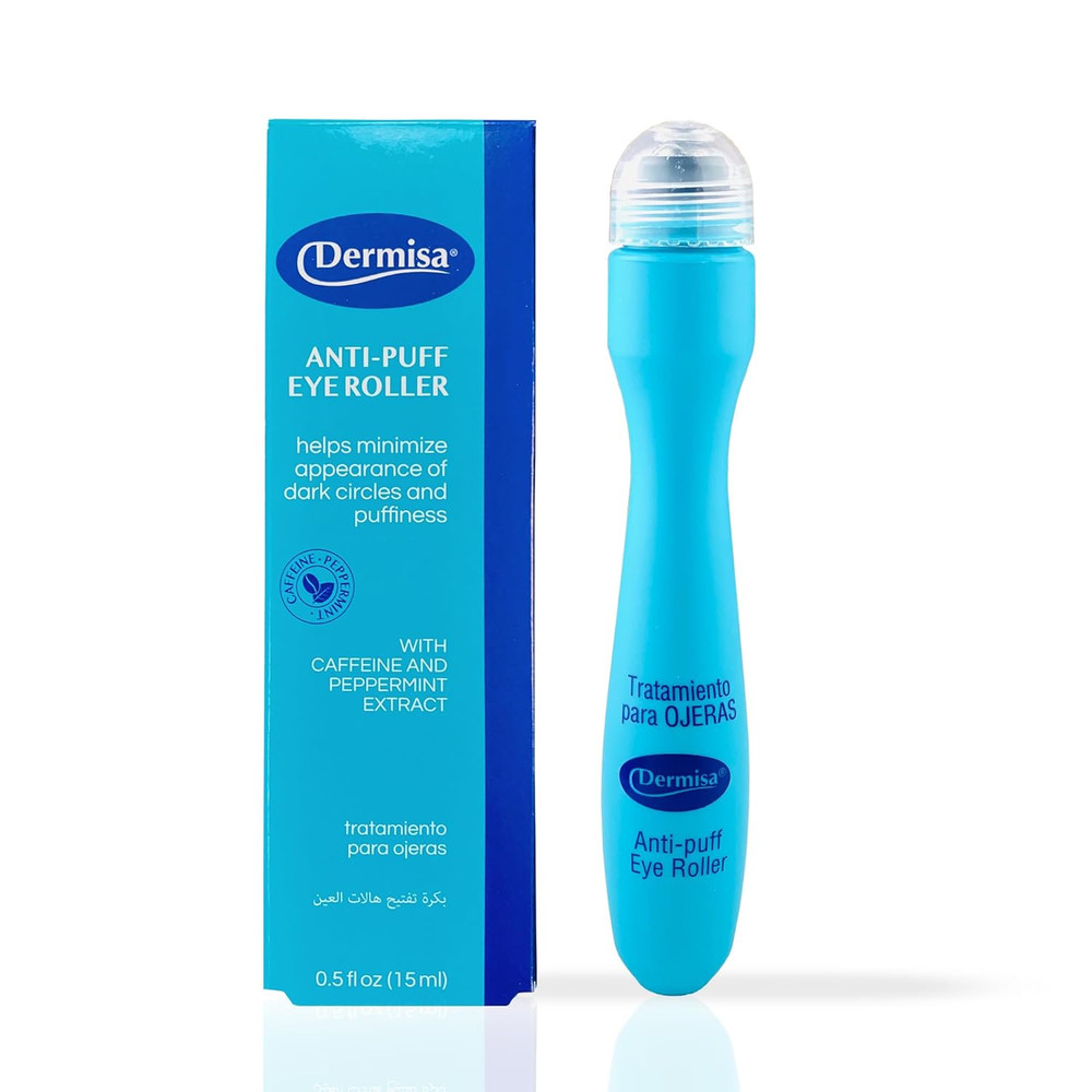 Eye Roller for Puffy Eyes – Anti-Puff Dark Circle under Eye Treatment Serum with