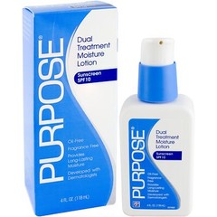 4 Fl Oz Sunscreen SPF 10 Moisturizer Hypoallergenic Oil Free Lightweight Lotion