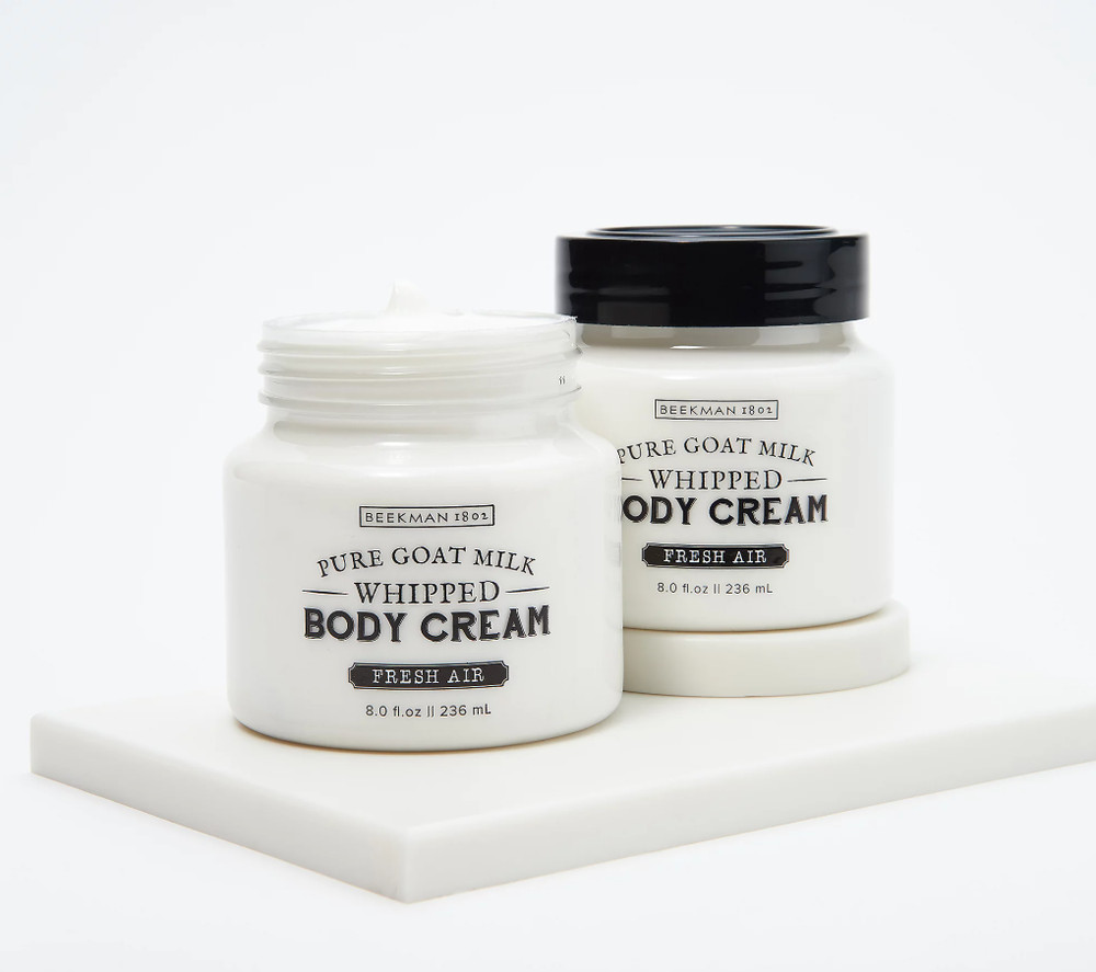 Beekman 1802 Whipped Goat Milk Body Cream Duo-Fresh Air