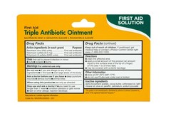 Triple Antibiotic Ointment 1.0 oz First Aid Infection Prevention Topical Care
