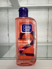 CLEAN & CLEAR Deep Cleaning Astringent Oil 8 oz, Old Formula 10/22