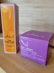 LA Splash SKINCARE Day + Night Moisturizing Face Mask Shea HA Vit E 1.77 oz
