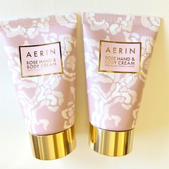 2x Estee Lauder Aerin Rose Hand & Body Cream 2 oz total (1 oz each)