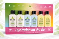 Hempz Hydration On The Go Lotion 2.25oz Pack of 6 | Moisturizing Travel Set