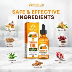 Turmeric Oil – Dark Spot Facial Serum for Face & Body – Natural Skin Brightening