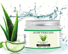 Aloe Vera Gel | 100% Pure Natural Aloe Gel | For Moisturizing Face Skin & Hair