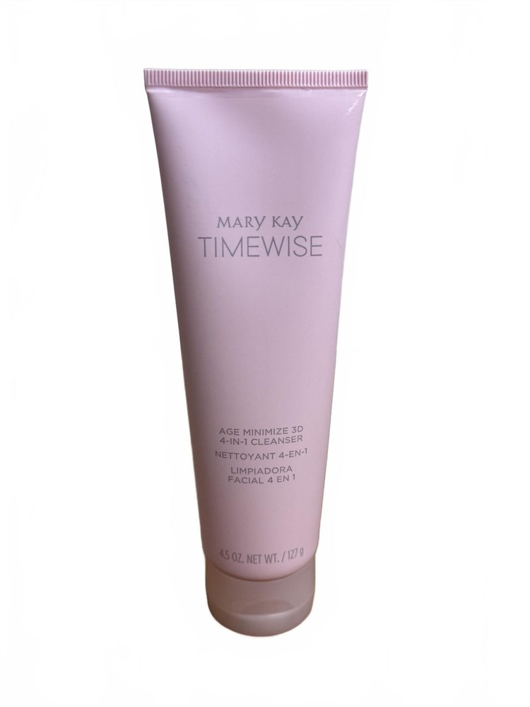 NEW Mary Kay TimeWise 4-In-1 Cleanser Anti-Aging Facial Cleanser Como Oily Skin