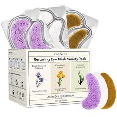 Under Eye Patches Set With Green Tea Seaweed Calendula Comfrey Retinol 30 Pairs