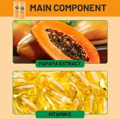 Papaya Body Lotion Natural Whitening Moisturizer Vitamin E, 600ml USA Stock