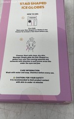 Star Shaper Ice Globes For Facial Massages Cool And Refresh Skin Factory Sealed