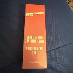 2-in-1 Mask And Scrub Generation Skin NIB