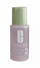 CLINIQUE CLARIFYING LOTION #2 DRY COMBINATION 1 OZ NWOB LOT OF 2