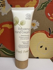 Feel free Repairing Hand Cream Almond, Orange, Camomile 75ml NEW SEALED