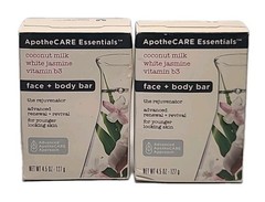 ( LOT OF 2 ) Face + Body Bar • ApotheCARE Essentials 4.5 OZ / 127 g Each